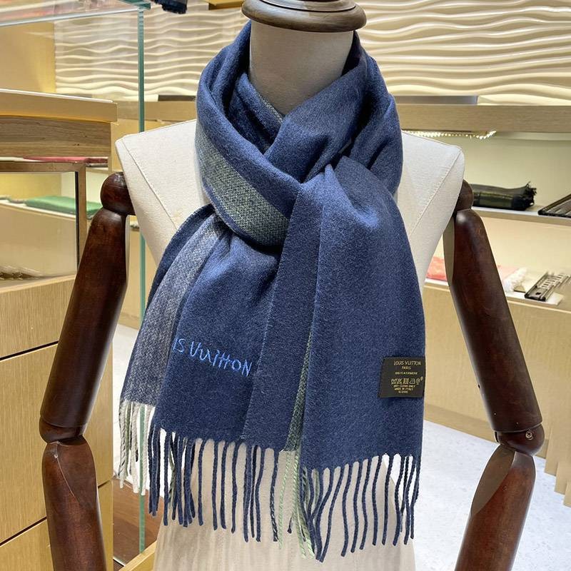 Sold out! Warm? Louis Vuitton Cashmere Scarf Replica vut10200