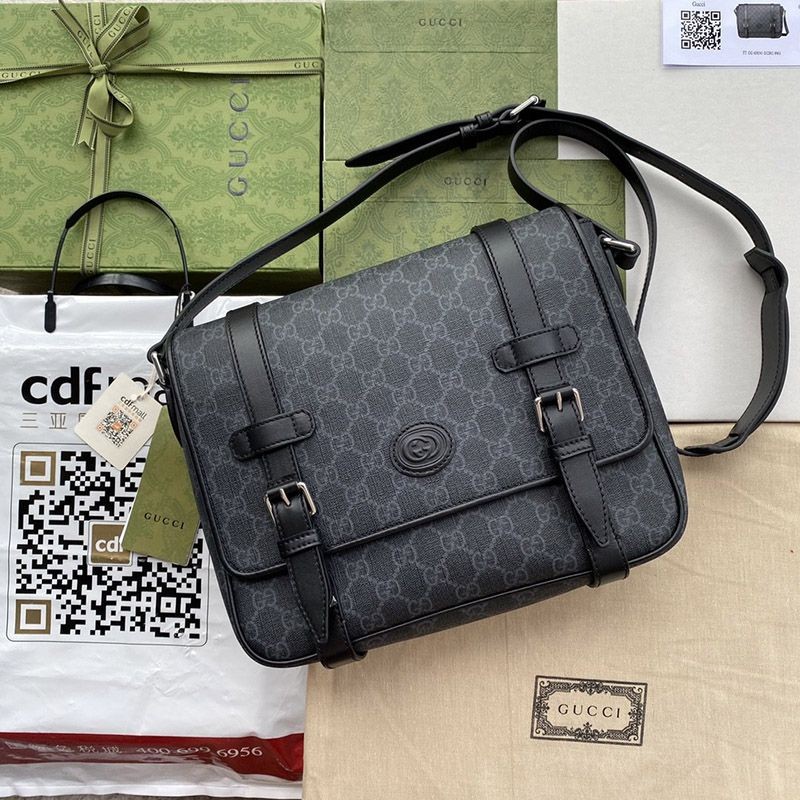 Cute Gucci #GG Shoulder Bag Replica Brown gum98434