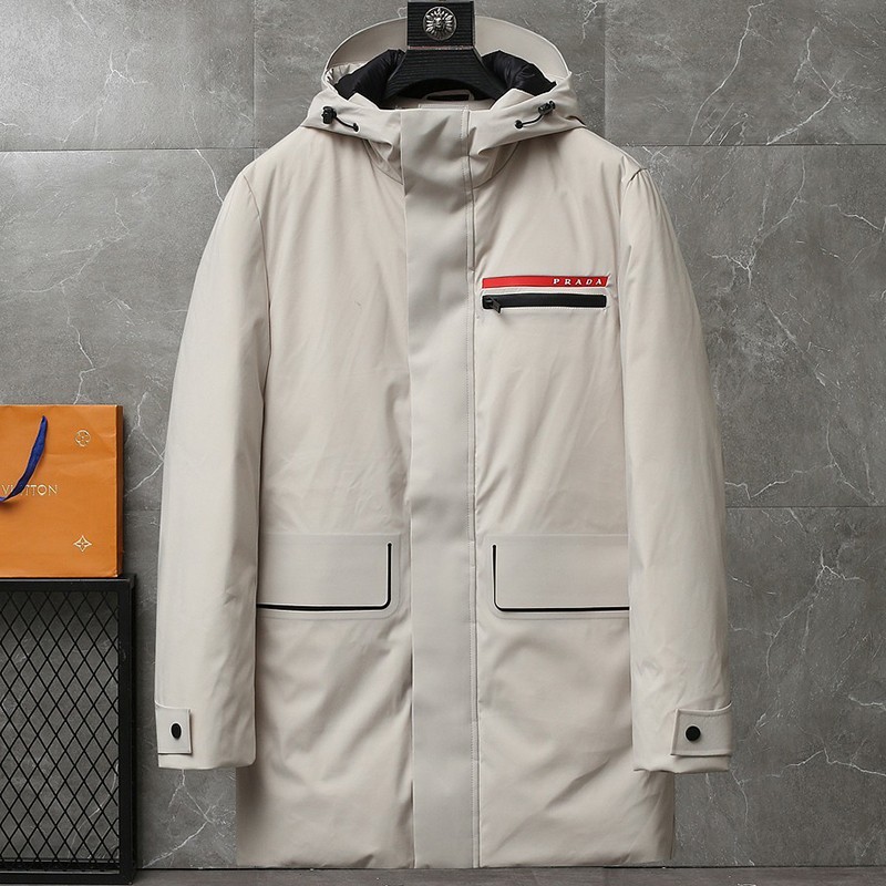 The hottest topic! Prada mountain parka replica ◆ Light polyester padded jacket Linea Rossa puy74119