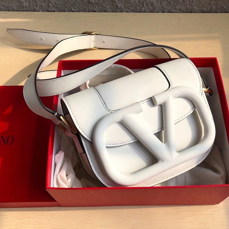 Very popular!! New color Valentino shoulder bag fake V logo SUPERVEE leather crossbody bag Vun55226