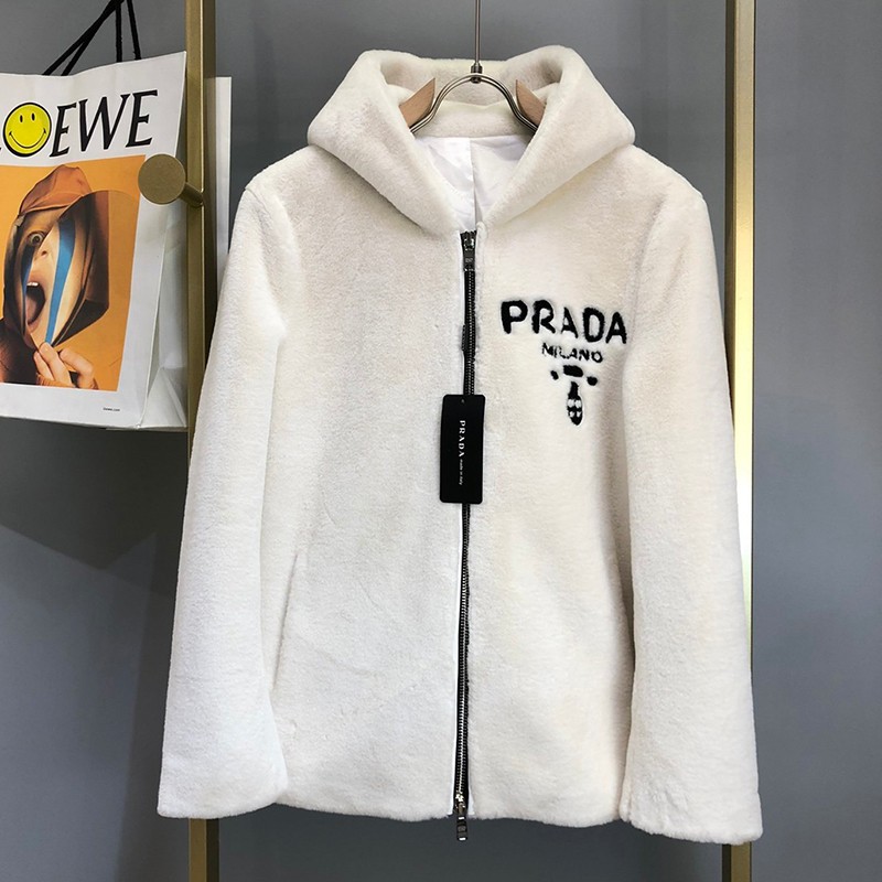 New! Prada Hoodie Replica White★Cashmere and Shirring Hoodie★ puk88623 New! Prada Hoodie Replica White★Cashmere and Shirring Hoodie★ puk88623