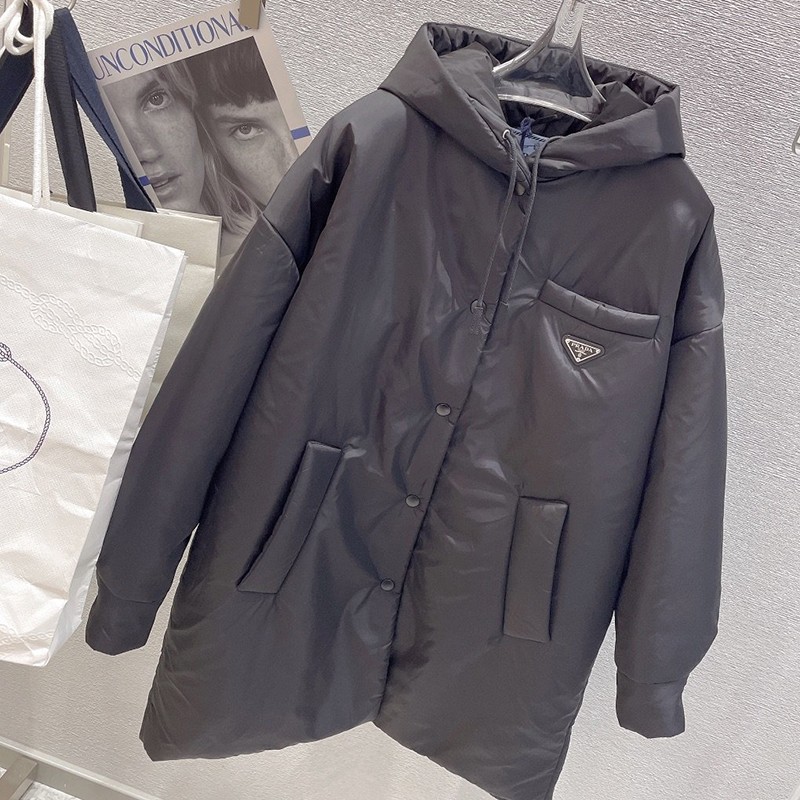 New Arrivals for Fall/Winter Prada Mountain Parka Replica Light Polyester Padded Jacket Linea Rossa puz24936