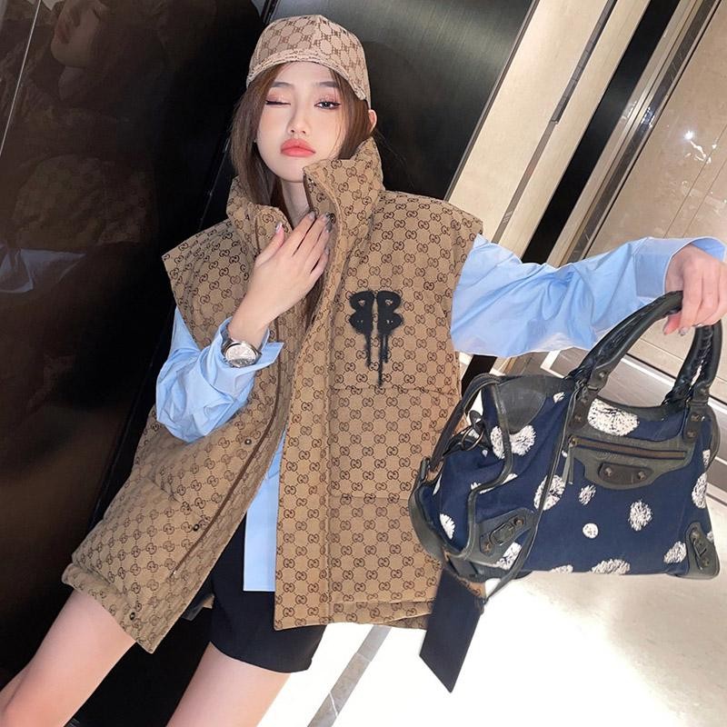 Super limited edition? Gucci Balenciaga Hacker down vest replica gup81958