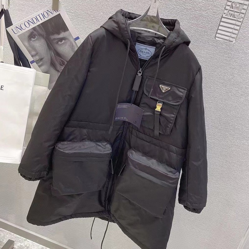 Hard to find fake Prada mountain parka ◆ Light polyester padded jacket Linea Rossa pup50052 Hard to find fake Prada mountain parka ◆ Light polyester padded jacket Linea Rossa pup50052