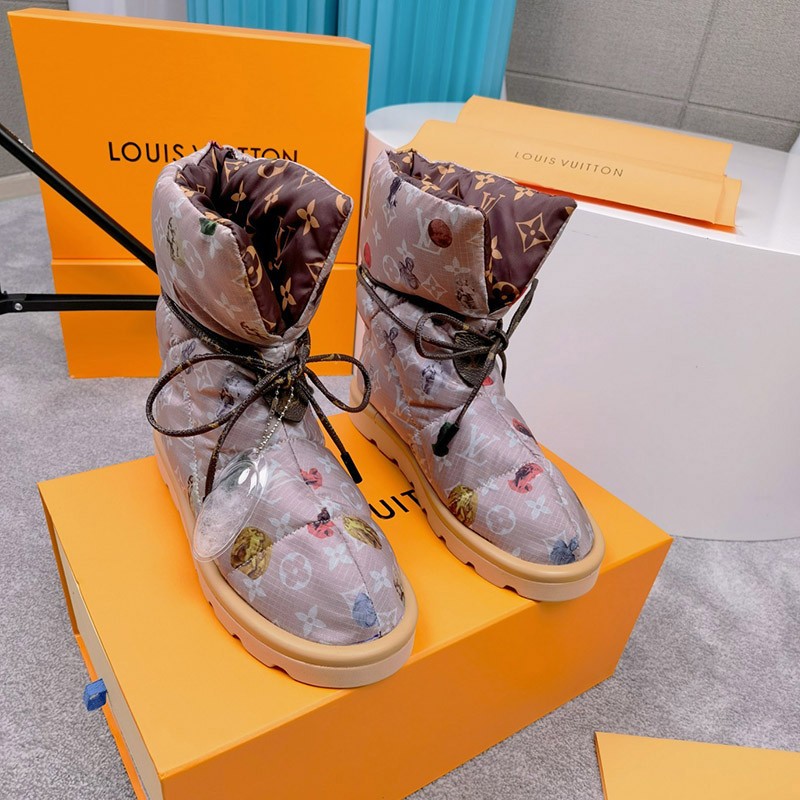 Very popular Louis Vuitton Pillow Line Ankle Boots Replica vub00373