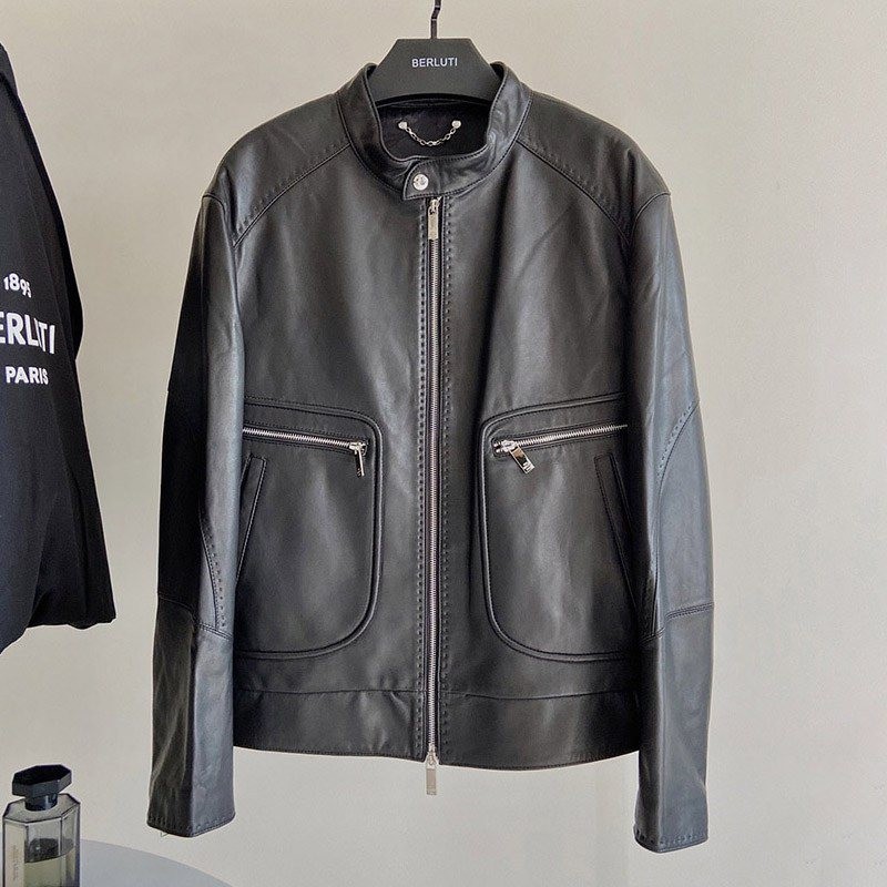 Very popular all over the world? Berluti Patine Leather Blouson bep10424