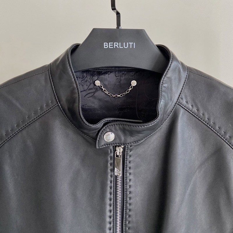 Very popular all over the world? Berluti Patine Leather Blouson bep10424