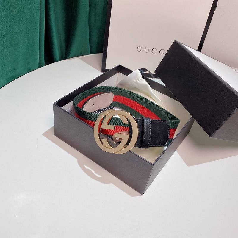 ☆Super popular☆Gucci belt ribbon line GG fake 4cm width guy92662