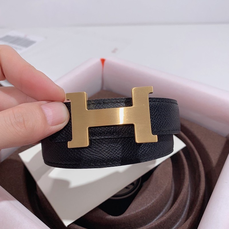 Battle for Hermes H-Belt Replica ☆ Belt Buckle Mini Constance Reversible Belt 25mm erq86318