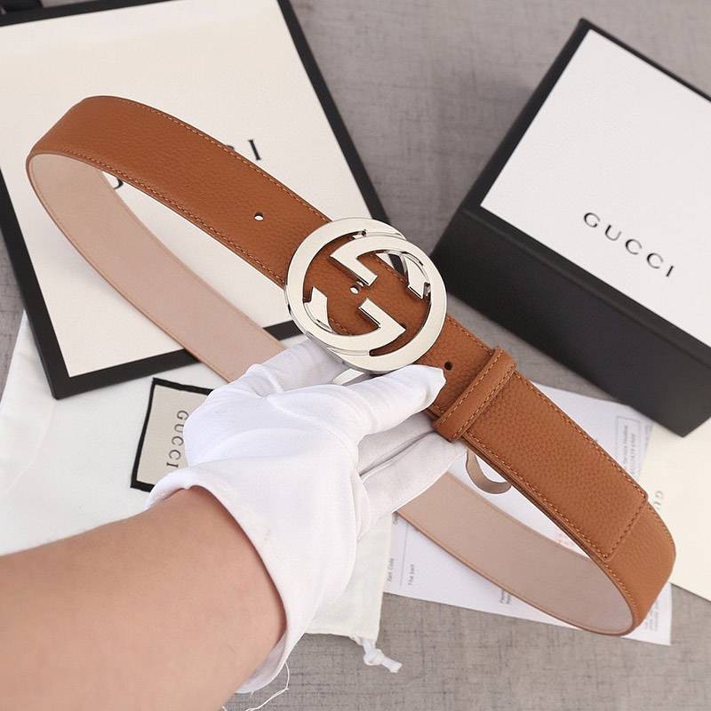 New sale Gucci belt replica Double G buckle Imprime 4cm width gue44490