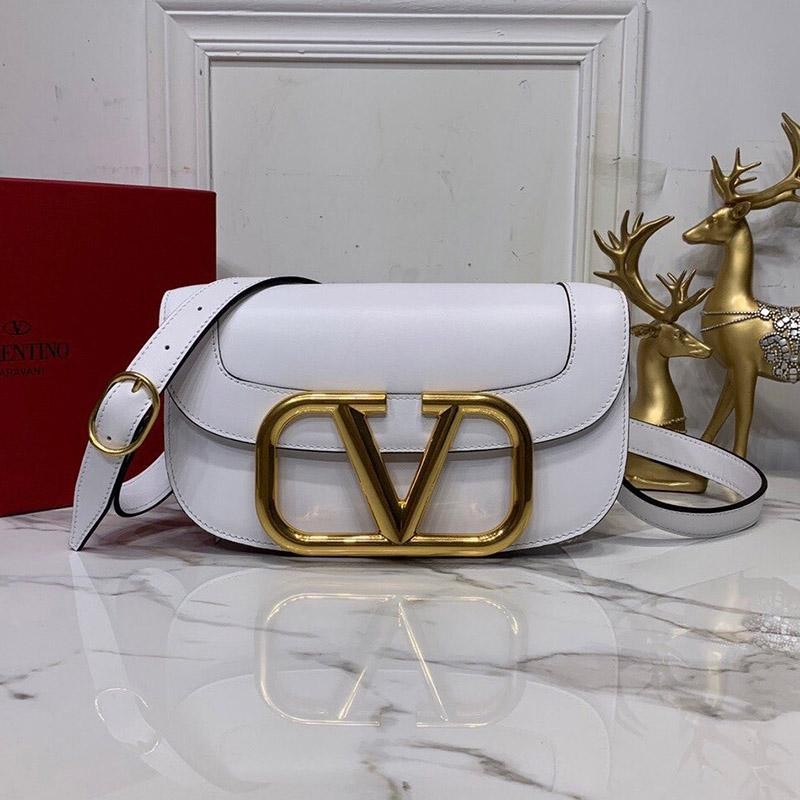 Valentino Shoulder Bag Replica VEE Leather Crossbody Bag Vuw19141