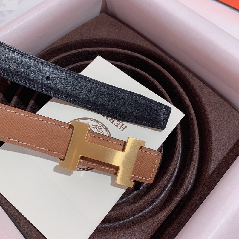 Hermes H-Belt replica, sold out ☆ Belt buckle, Mini Constance reversible belt 25mm erq55139