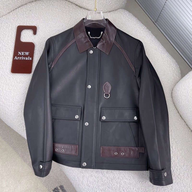 Berluti Patine Leather Blouson Not Available in Japan Replica bek26398