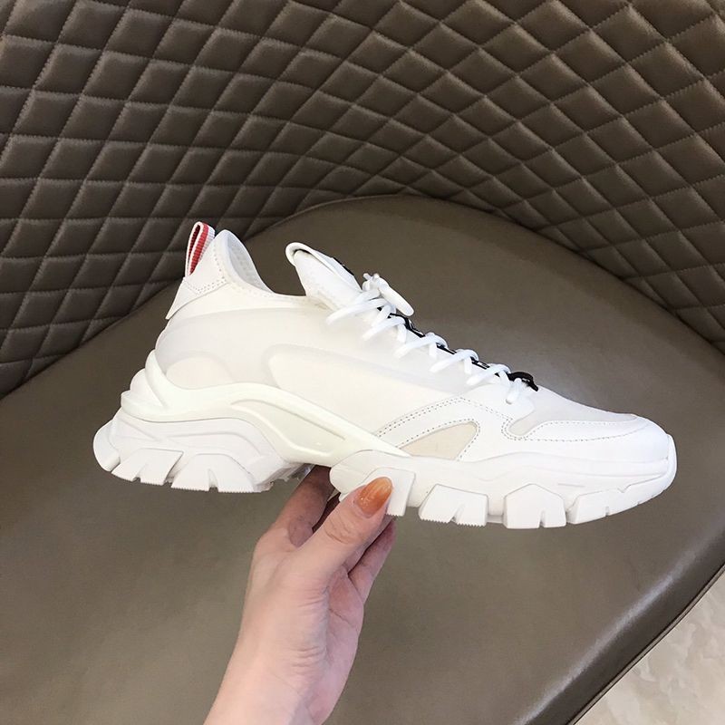 Free shipping Moncler Emilia low top sneakers fake moe48192