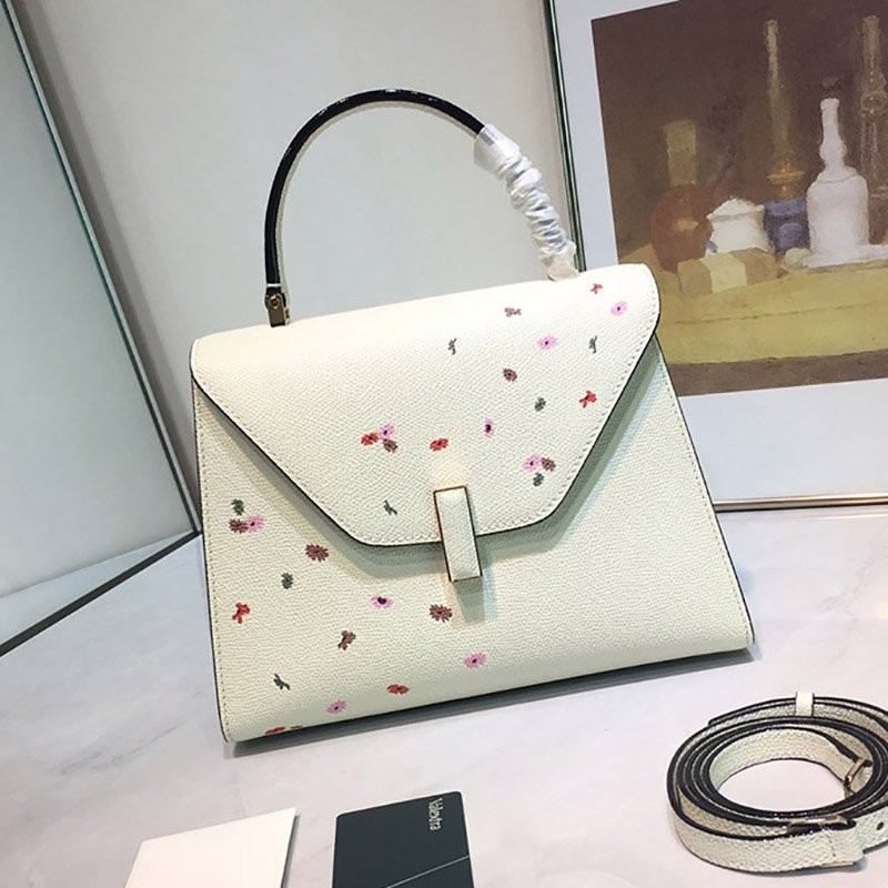 Extremely rare! Valextra Iside Medium Handbag Vul40593