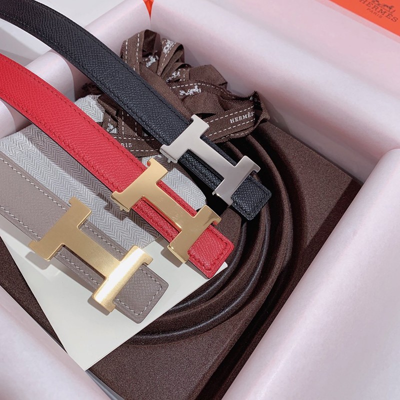 Hermes H-Belt Fake ☆ Belt Buckle Mini Constance Reversible Belt 25mm ert19297