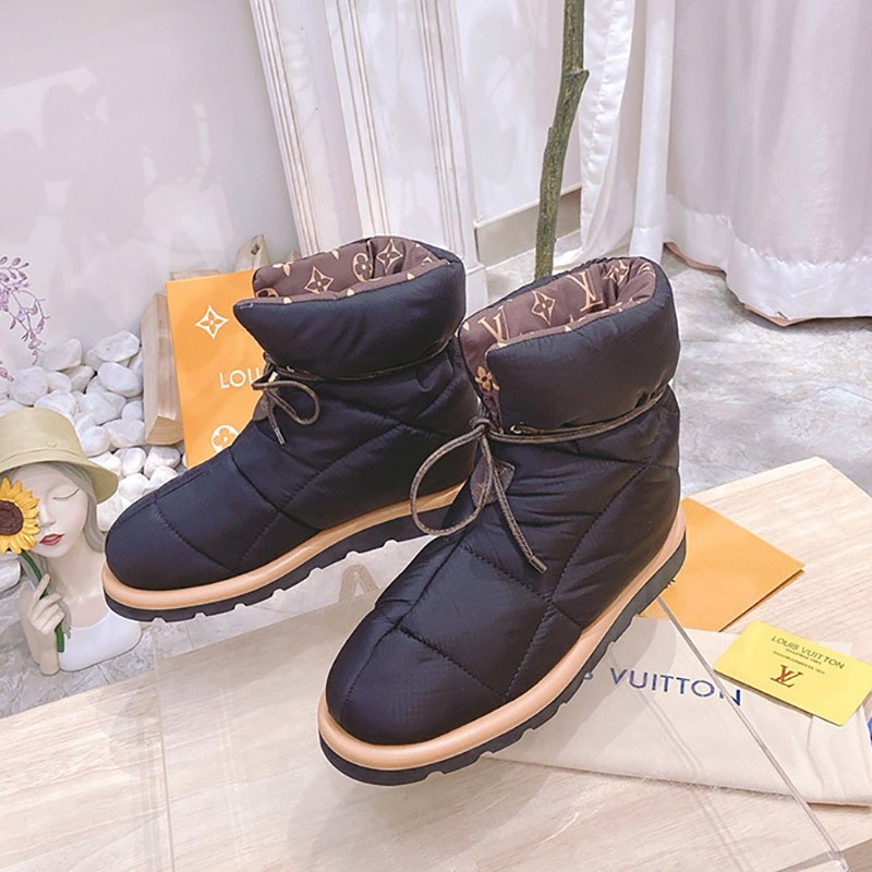 Classic Louis Vuitton Pillow Line Ankle Boots Replica vuo61450