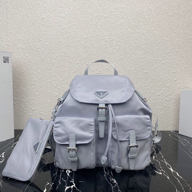Love at first sight? Prada Vera nylon backpack replica 1BZ811 Love at first sight? Prada Vera nylon backpack replica 1BZ811
