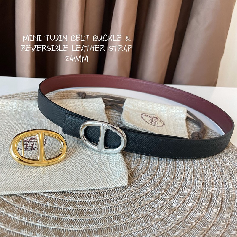 Very popular all over the world? Hermes Belt Replica Belt Buckle Chaine d'Ancre Blue Belt 24mm H081777CAAA095