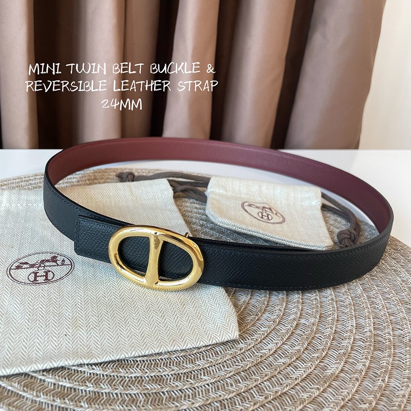 Very popular all over the world? Hermes Belt Replica Belt Buckle Chaine d'Ancre Blue Belt 24mm H081777CAAA095