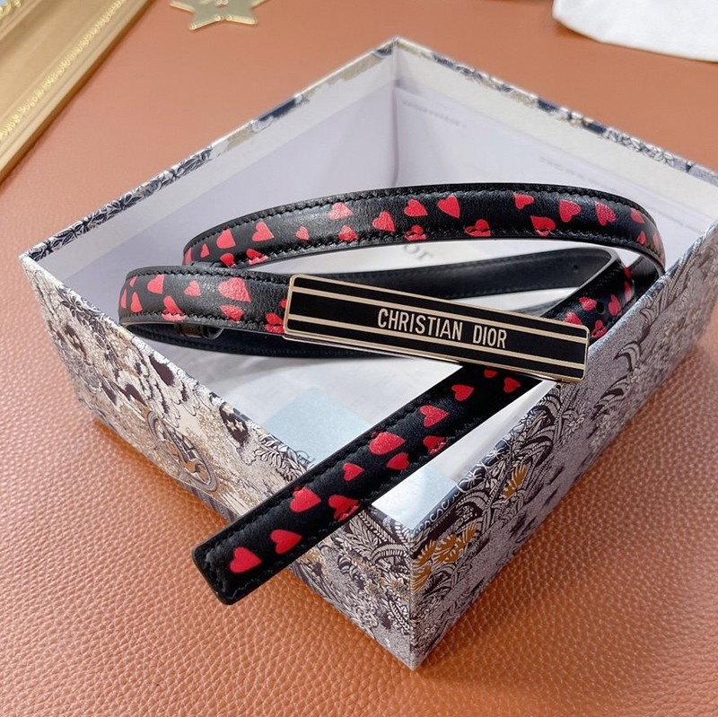 Competition [Dior Belt Replica] I Love Paris Smooth Calfskin b0109usga_m928