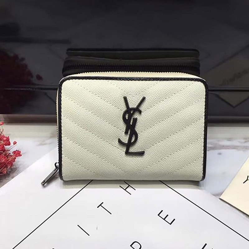 Rare color Saint Laurent Monogram card case Sav95275