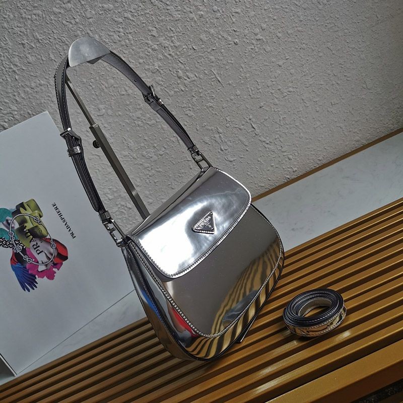 New sale Prada Cleo shoulder bag with flap fake puv08714 New sale Prada Cleo shoulder bag with flap fake puv08714