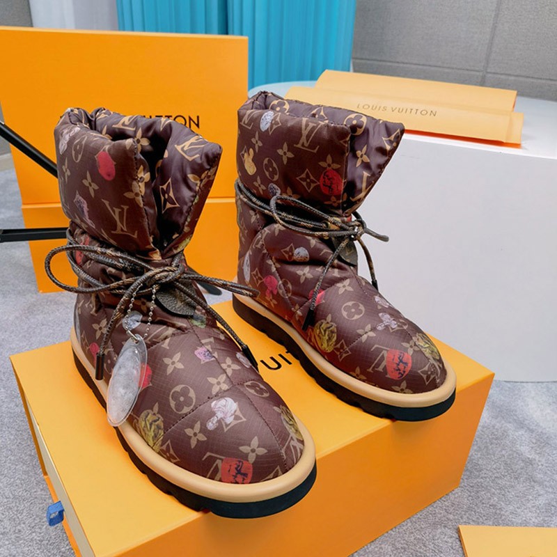 Very popular Louis Vuitton pillow line ankle boots replica vuh57549
