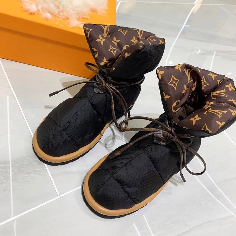 ★Popular in Japan!! Louis Vuitton☆Pillow Line Ankle Boots vuf98937
