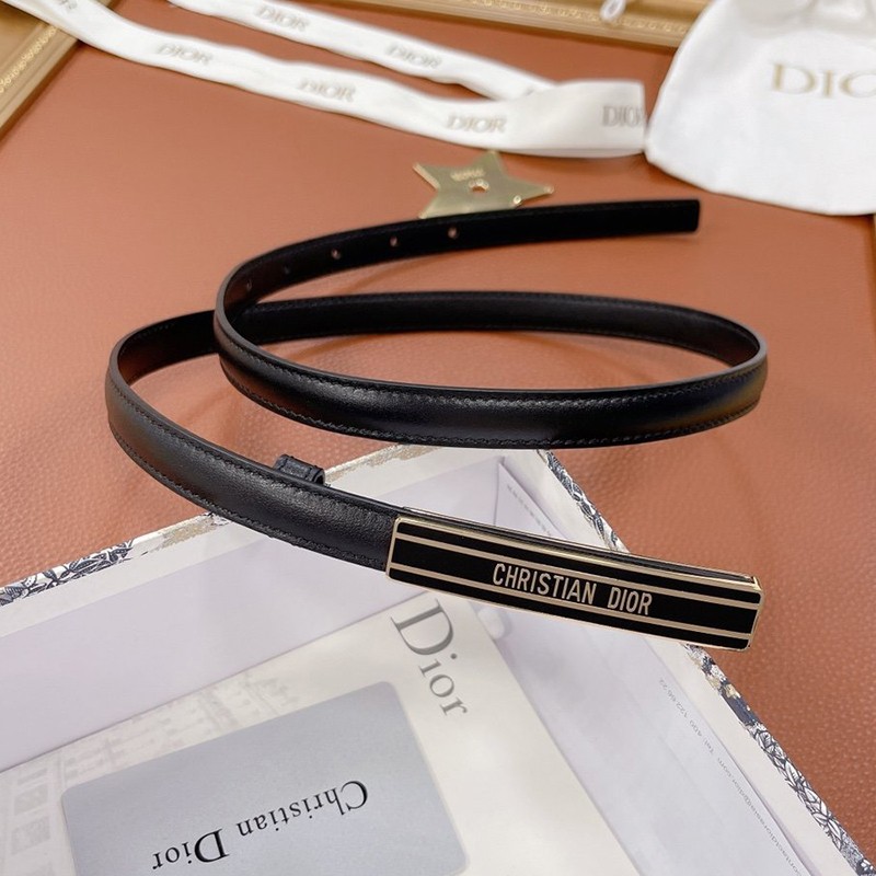 Classic [Dior Belt Replica] 3 Dior ID 15mm Calfskin Belt DEM10021