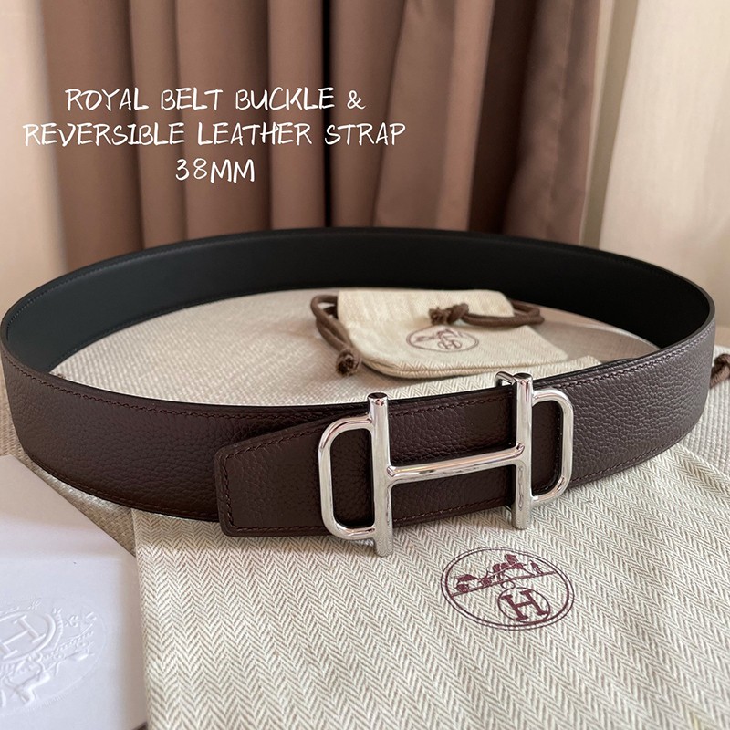 Very popular all over the world? [Hermes belt copy] Royal reversible leather belt 32 mm erb63005