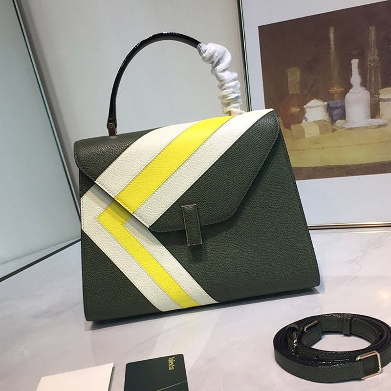 Cute Valextra Iside Crocodile Handbag Vur12742