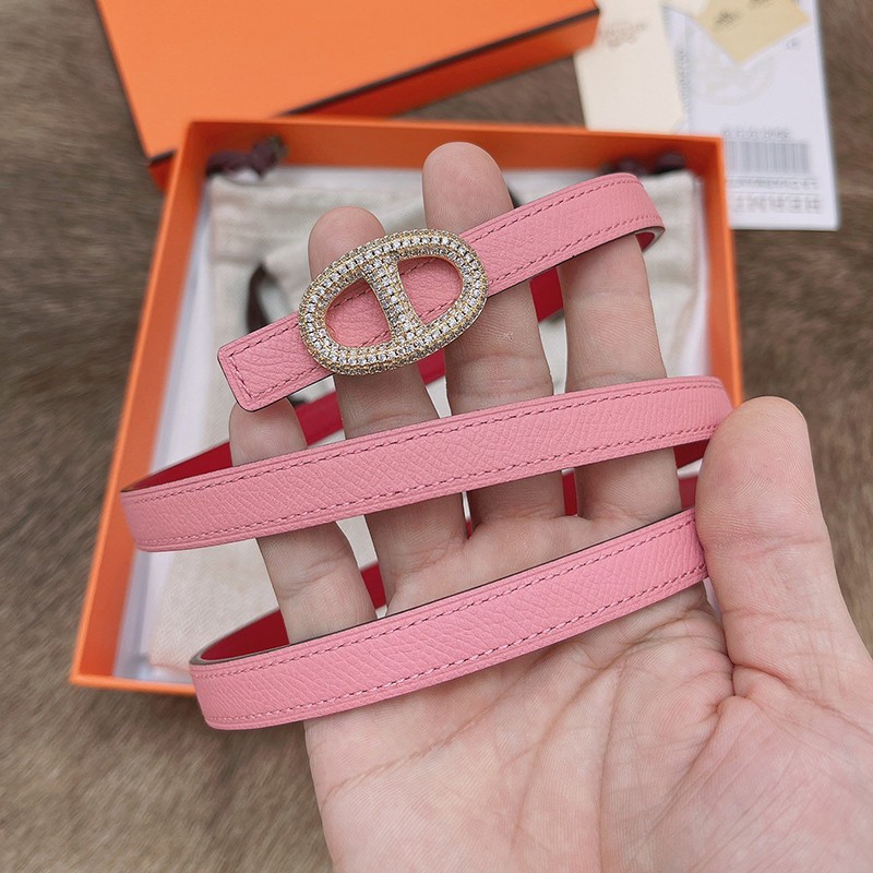 [Popular] Hermes H-belt copy ☆ Reversible leather belt Chaine d'Ancre 13 mm eru32207