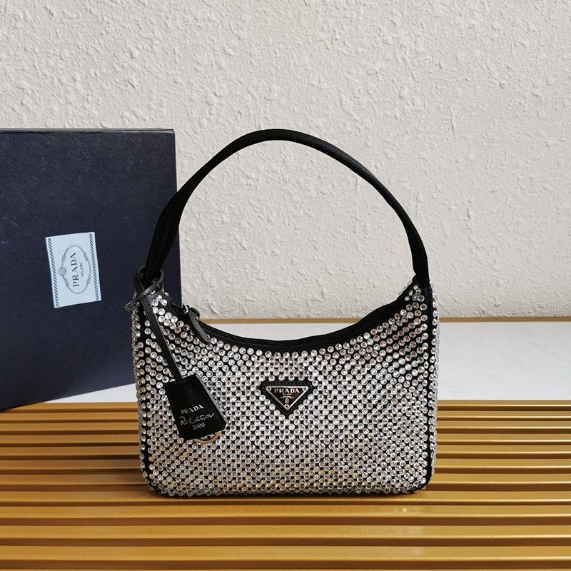 Very popular: Prada [Hard to find] Hobo mini shoulder bag replica 1NE515