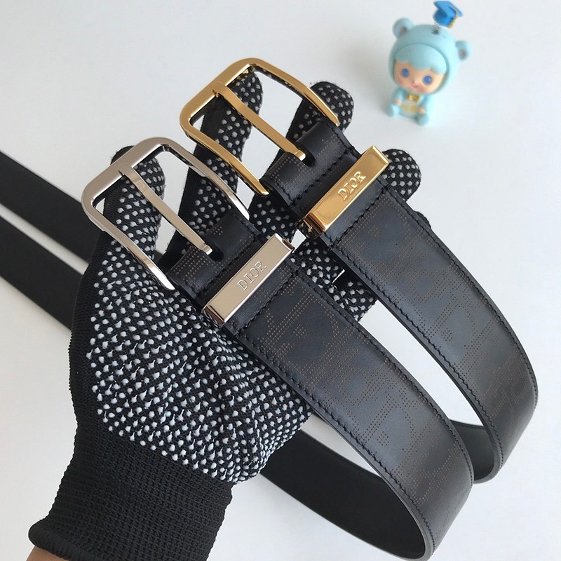 21-22AW Dior Belt Replica Reversible 35mm 2 Colors deu84989