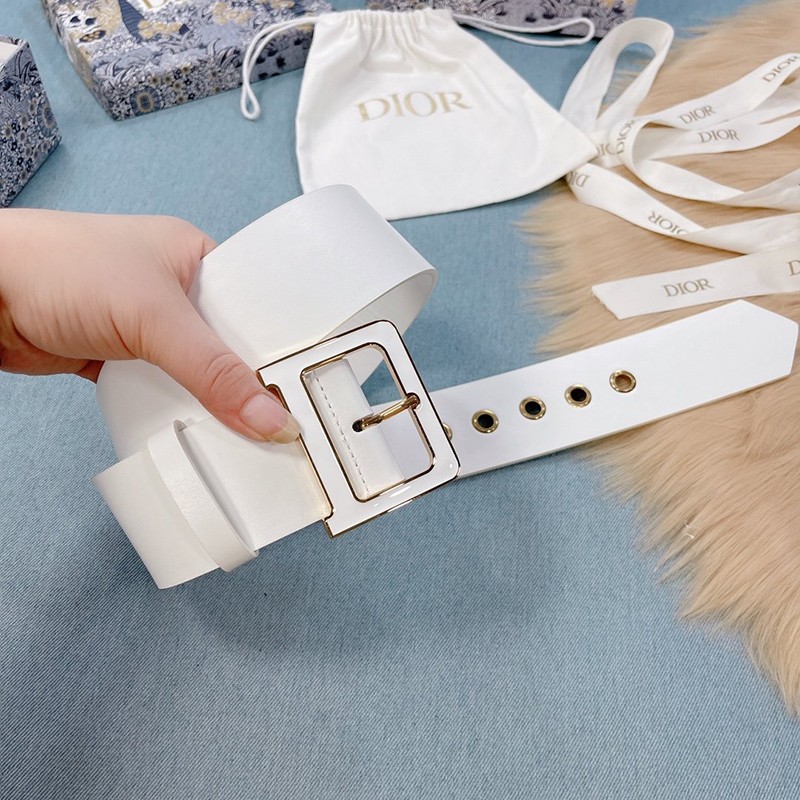 Very popular all over the world? Dior belt copy Diorquake logo calf leather 50mm deq68012