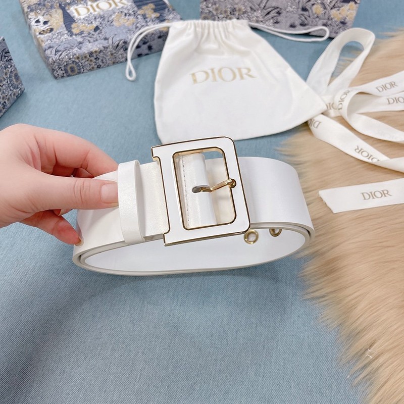 Very popular all over the world? Dior belt copy Diorquake logo calf leather 50mm deq68012