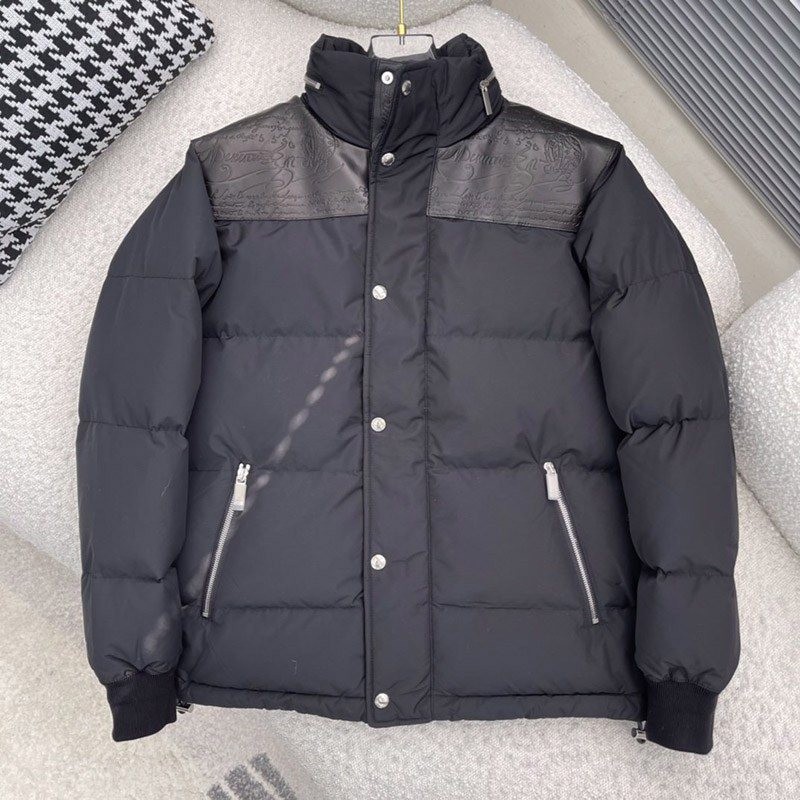 21AW New Berluti Replica Scritto Down Jacket Unisex bef48637