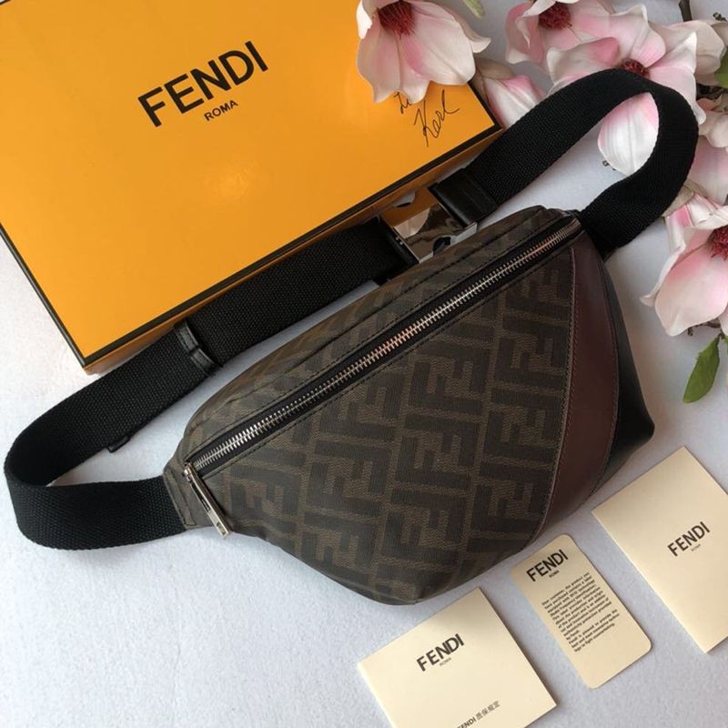Rare color Fendi Monogram Belt Bag Replica fem72811