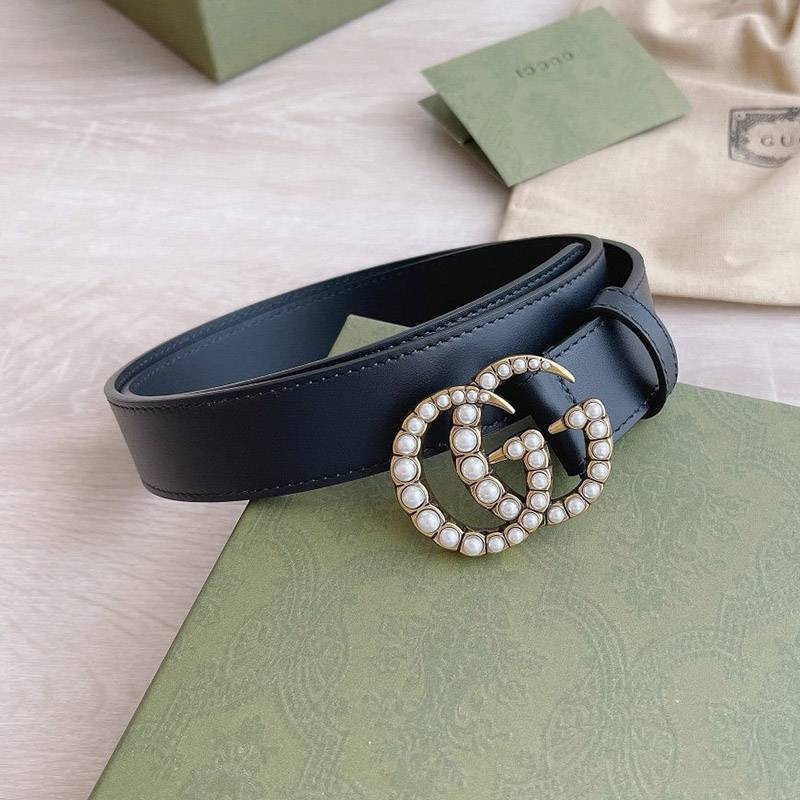 Rare and popular Gucci women's GG belt replica 3.0cm width gun96356 Rare and popular Gucci women's GG belt replica 3.0cm width gun96356