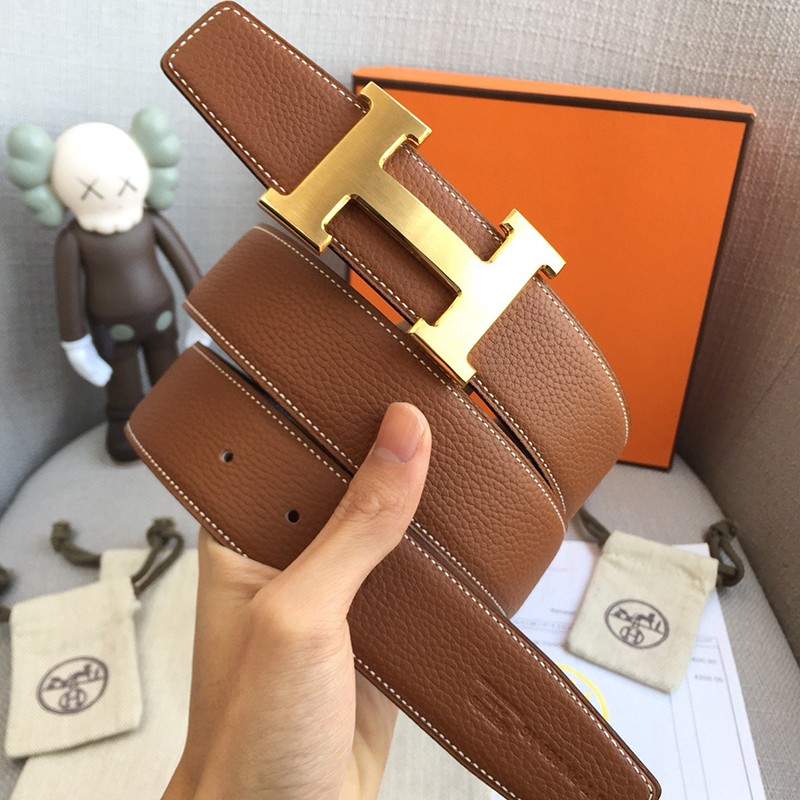 Free shipping Hermes H belt replica ☆ Belt buckle Mini Constance reversible belt 38mm ery17295