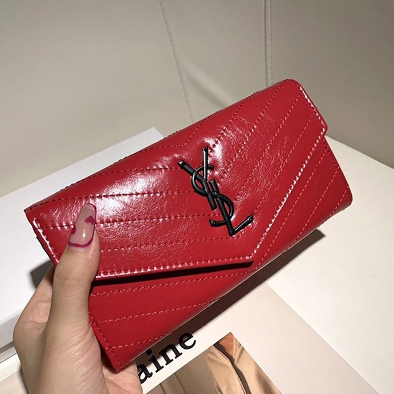 New for Spring Saint Laurent ■ Monogram Wallet Replica Sah94952