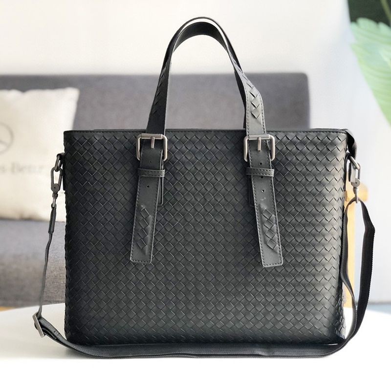 Very popular: Bottega Veneta 2-way Intrecciato leather replica briefcase bow73943