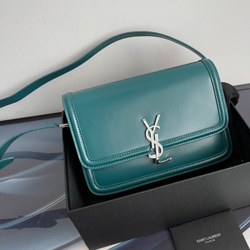 ☆New 21AW☆Saint Laurent Shoulder Bag Replica Box Leather Satchel Bag Sas23515