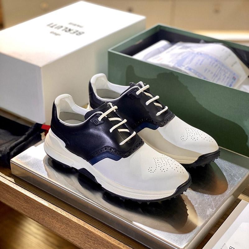 Eye-catching color Berluti sneakers N grade ◆ High quality Scritto leather x nylon Beautiful sneakers bea97486 Eye-catching color Berluti sneakers N grade ◆ High quality Scritto leather x nylon Beautiful sneakers bea97486