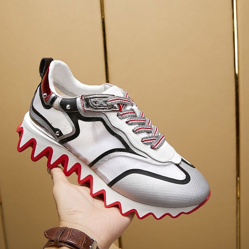 ★Popular in Japan! Christian Louboutin Ruby Shark Donna Sneakers Ruz83121