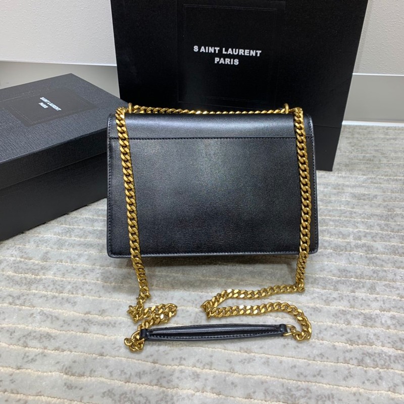 Sure to sell out Saint Laurent shoulder bag copy Sunset Medium bag crocodile embossed Sad89351