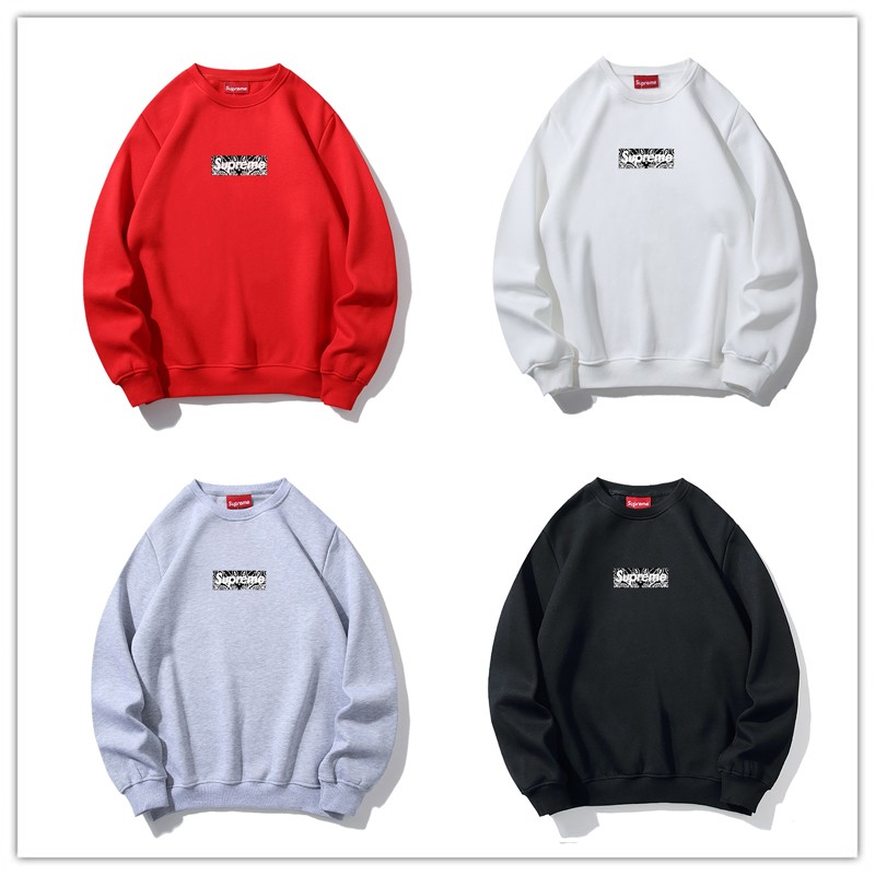 Very popular!! New color Supreme hoodie copy long sleeve sweatshirt 4 colors Shu34353