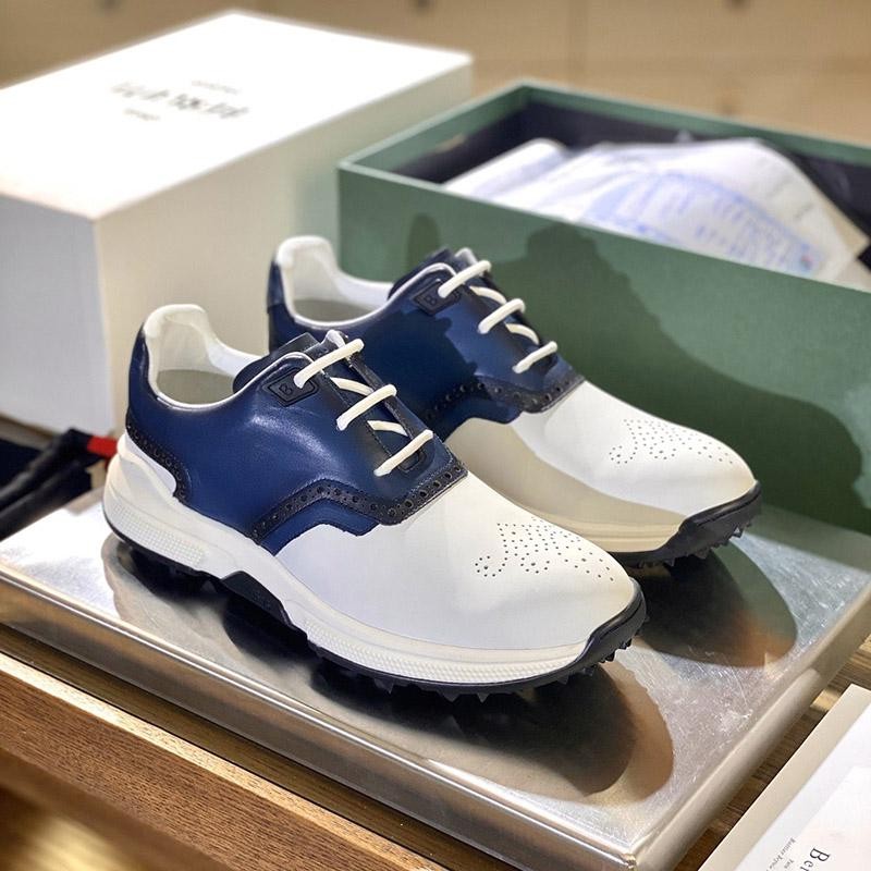 Rare color Berluti sneakers replica ◆ High quality Scritto leather x nylon clean sneakers beu25518