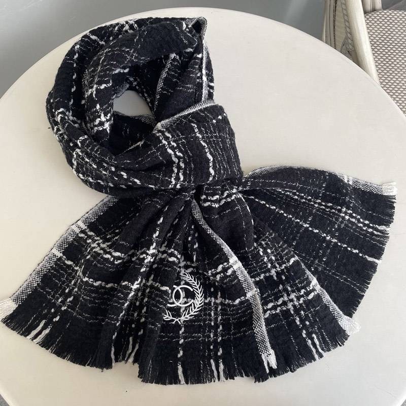 Free shipping Chanel cashmere scarf fake? stole shl12801